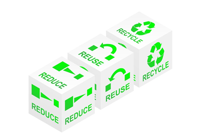Comparing Recycling and Reuse